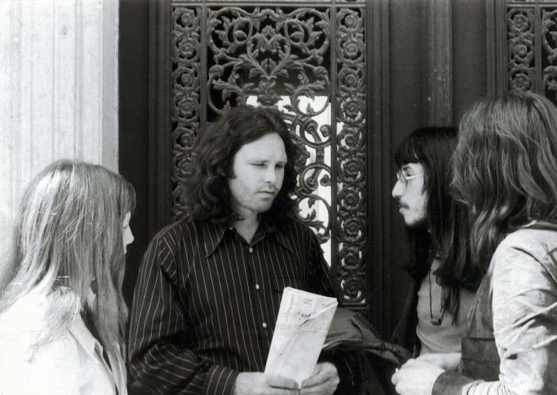 pamela courson jim morrison herve muller parigi 1971