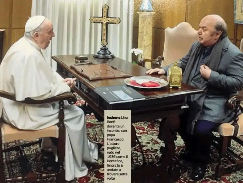 PAPA FRANCESCO E LINO BANFI 