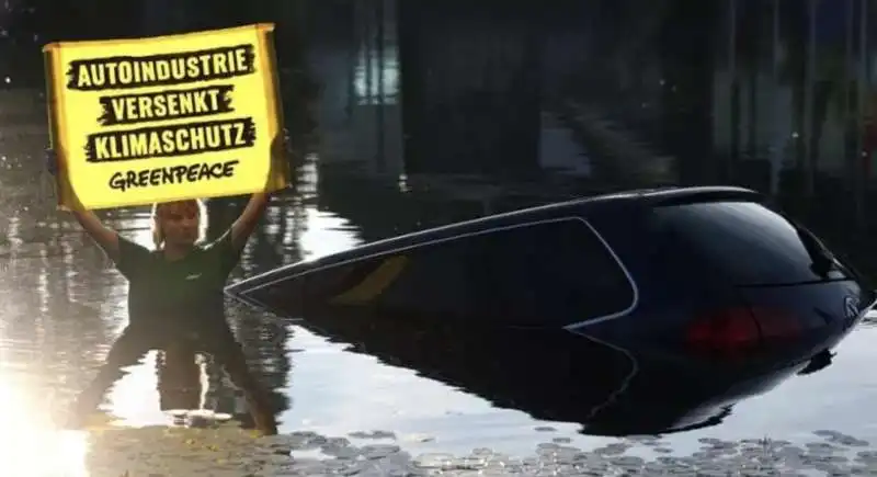 protesta degli ambientalisti a monaco