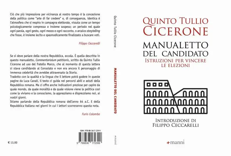 QUINTO TULLIO CICERONE - MANUALETTO DEL CANDIDATO 