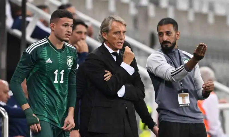 roberto mancini - arabia saudita-costarica 