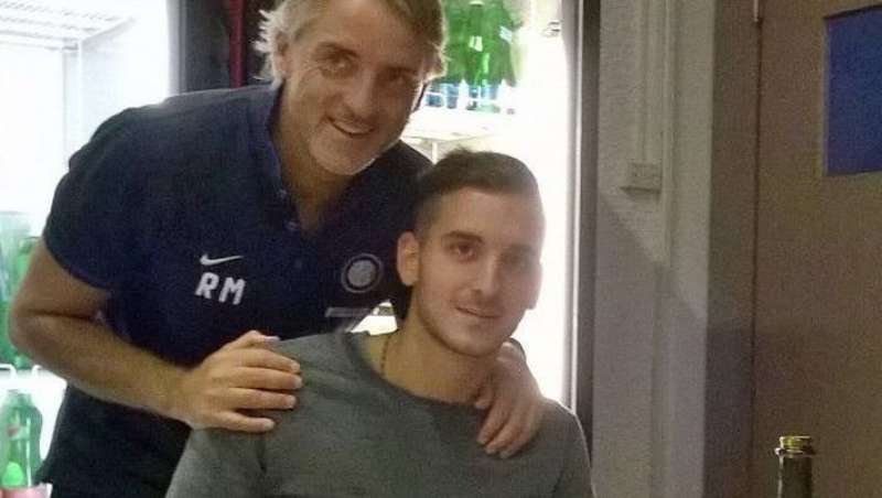 roberto mancini e il figlio andrea