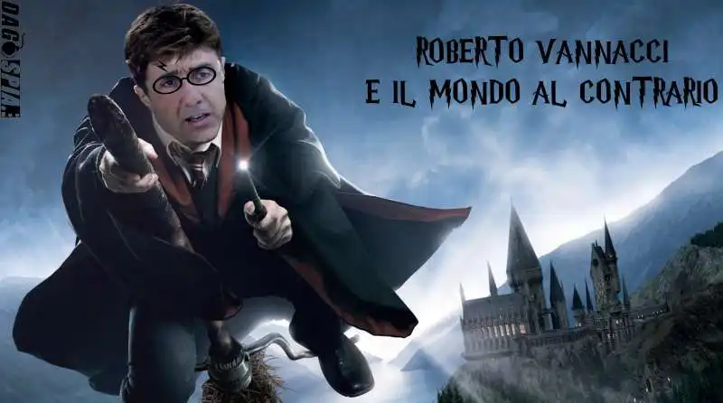 ROBERTO VANNACCI COME HARRY POTTER MEME BY DAGOSPIA