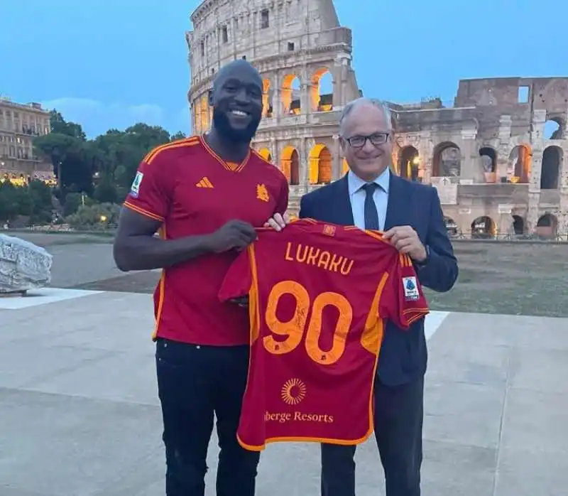 ROMELU LUKAKU ROBERTO GUALTIERI 