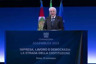 sergio mattarella assemblea di confindustria 2