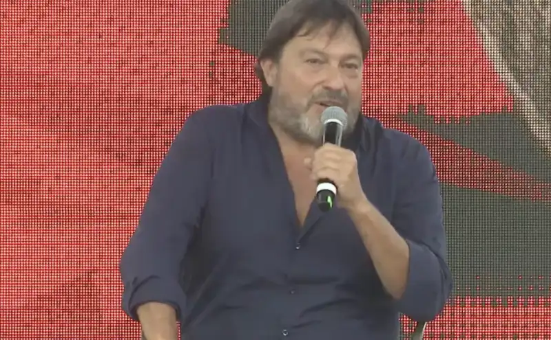 SIGFRIDO RANUCCI ALLA FESTA DEL FATTO QUOTIDIANO