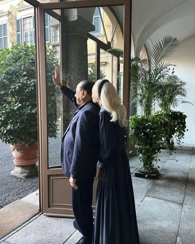 SILVIO BERLUSCONI E MARTA FASCINA 