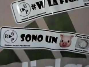 sticker distribuiti alla sagra di racconigi 1