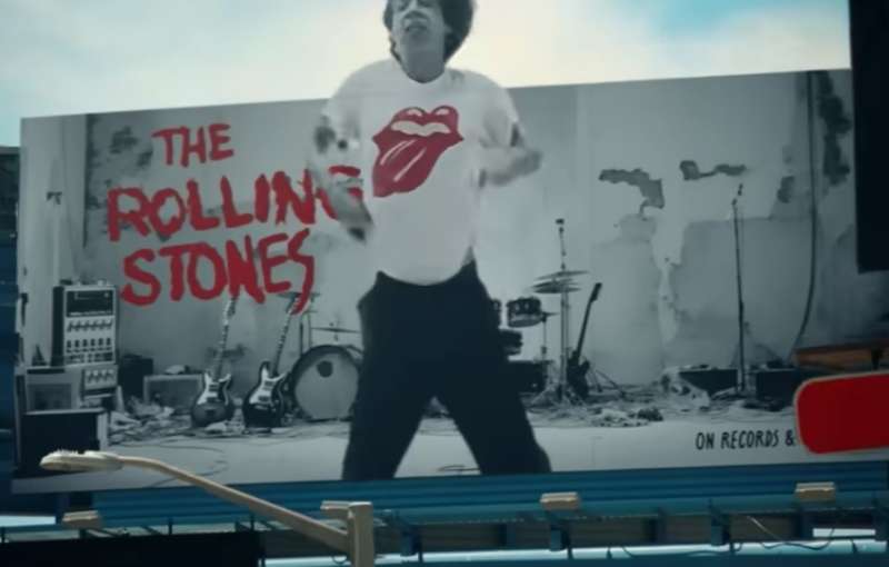 sydney sweeney nel video dei rolling stones 28