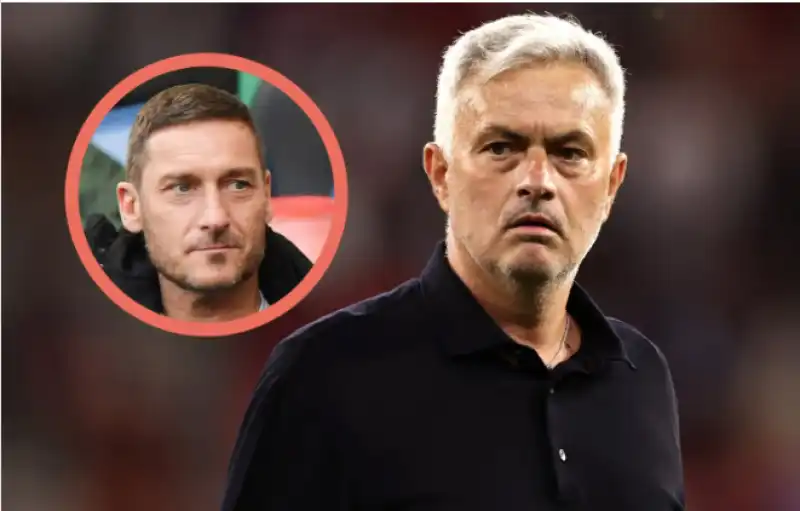 totti mourinho