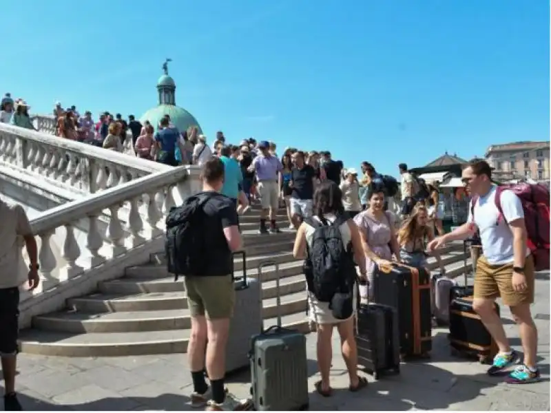 turisti a venezia