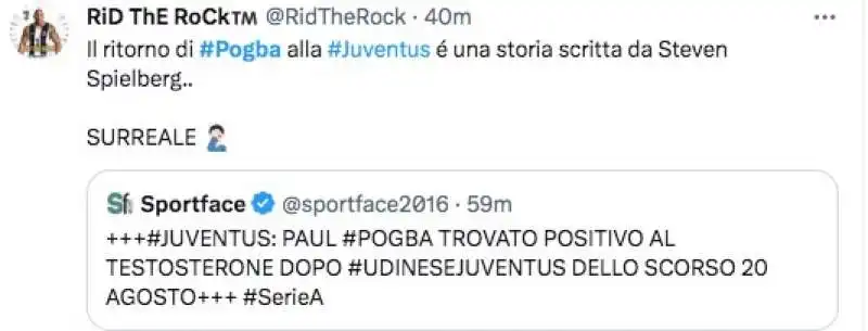 tweet sulla positivita al testosterone di pogba 3