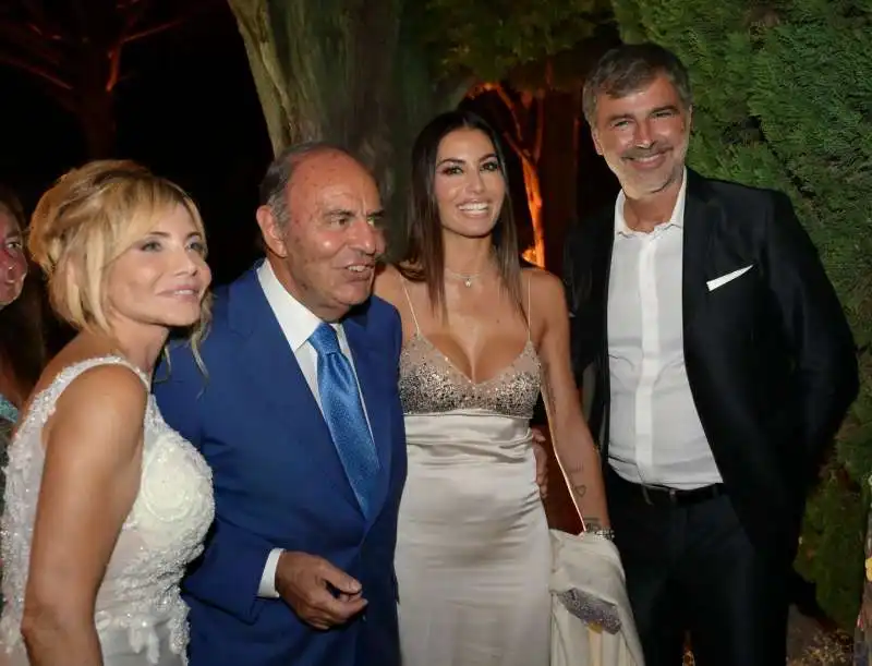 vittoriana abate  bruno vespa  elisabetta grecoraci  beppe convertini  foto di bacco