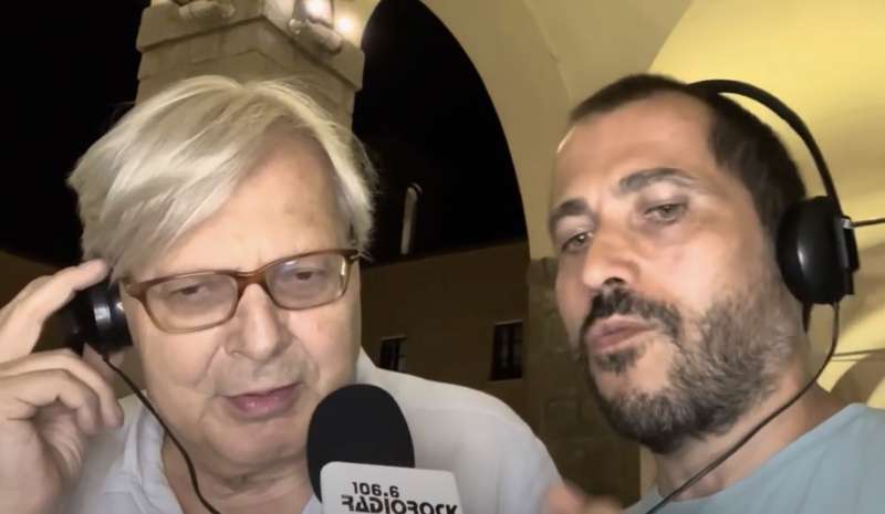 vittorio sgarbi radio canta a rock toto cutugno 4