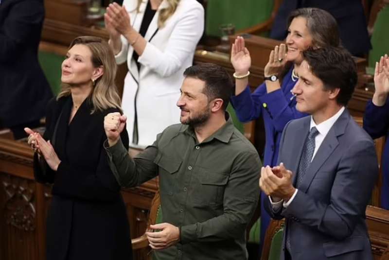 volodymyr zelensky e justin trudeau 1