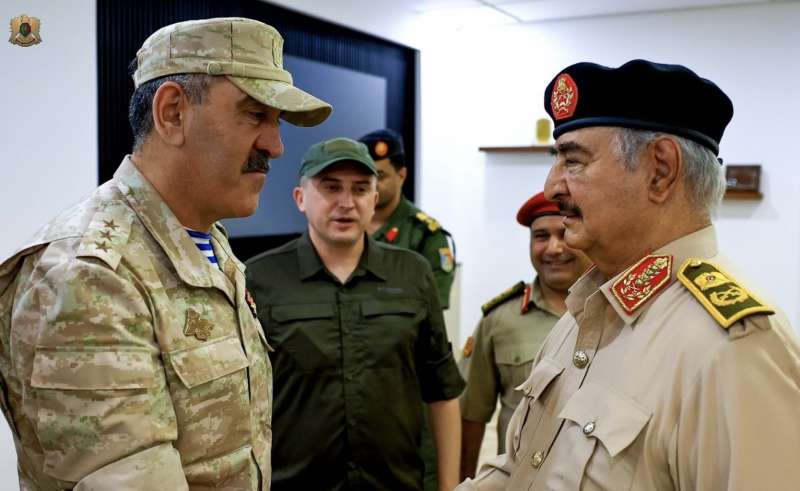 Khalifa Haftar ha ricevuto  il viceministro della Difesa russo, Junus-bek Evkurov