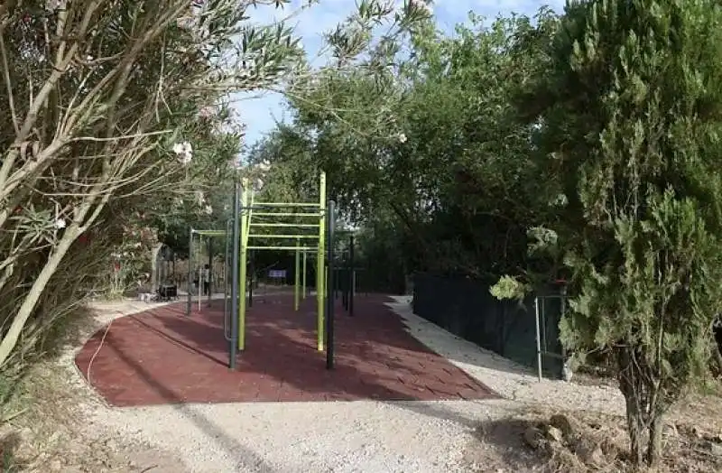 area fitness del parco della caffarella 