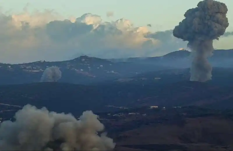 attacchi israeliani in libano   3