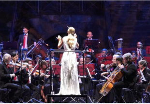 beatrice venezi concerto g7 pompei