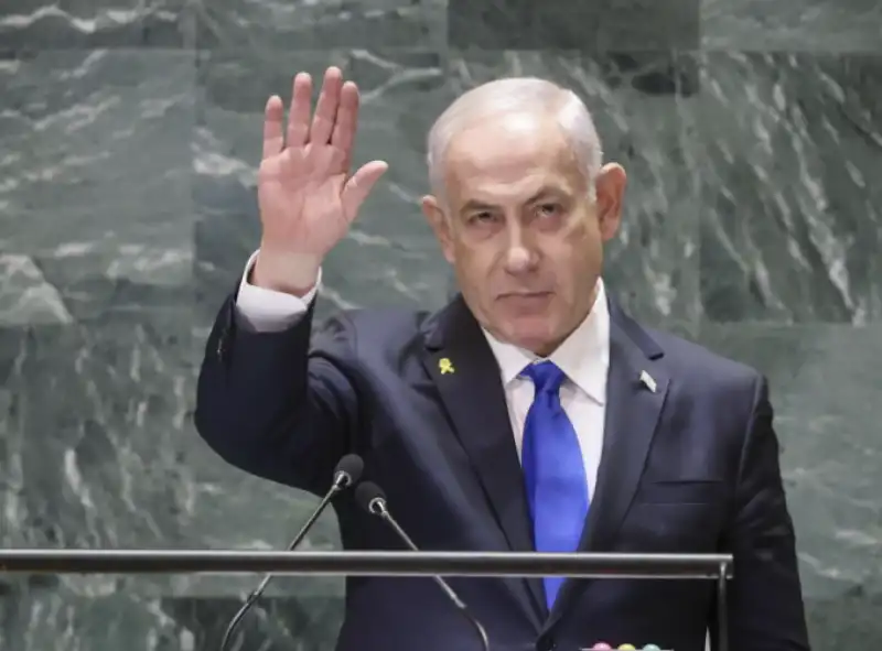 benjamin netanyahu - discorso onu