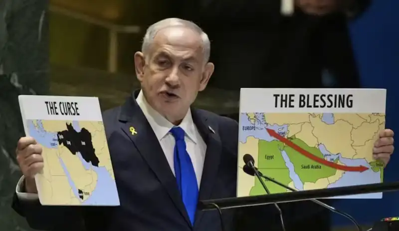 benjamin netanyahu - discorso onu