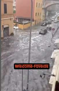 bomba d'acqua su roma 13