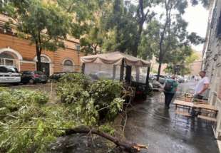 bomba d'acqua su roma 2