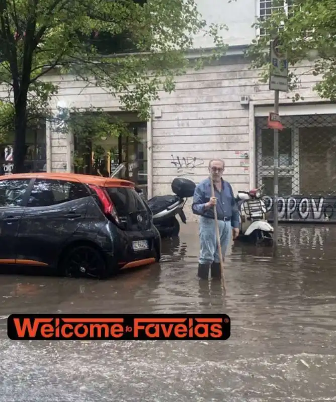 bomba d'acqua su roma   21