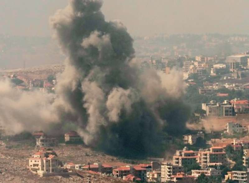 BOMBARDAMENTO ISRAELIANO SU BEIRUT