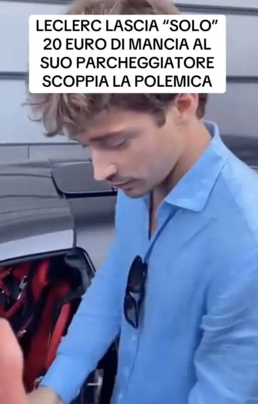 charles leclerc da una mancia di 20 euro   3