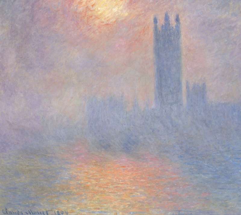 claude monet london parliament 1904