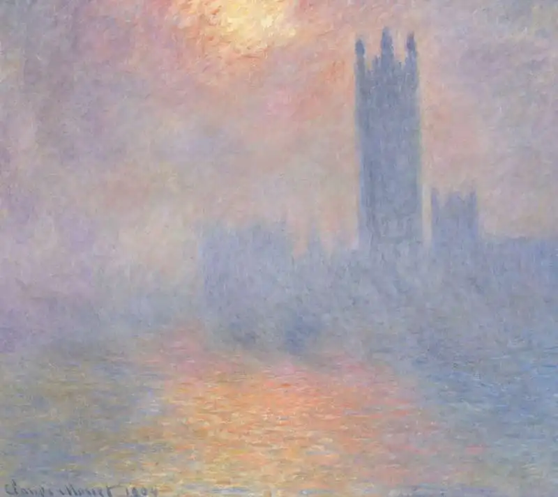 claude monet   london parliament 1904  