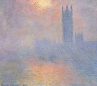 claude monet london parliament 1904