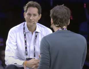 colloquio tra john elkann e sam altman all italian tech week di gedi 2