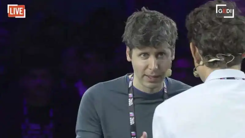 colloquio tra john elkann e sam altman all italian tech week di gedi   9