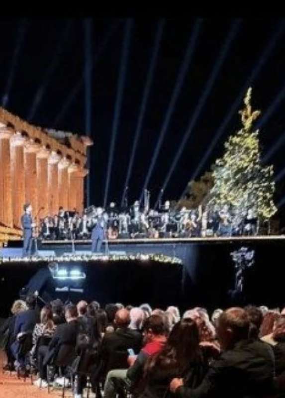 concerto di natale del volo registrato ad agosto