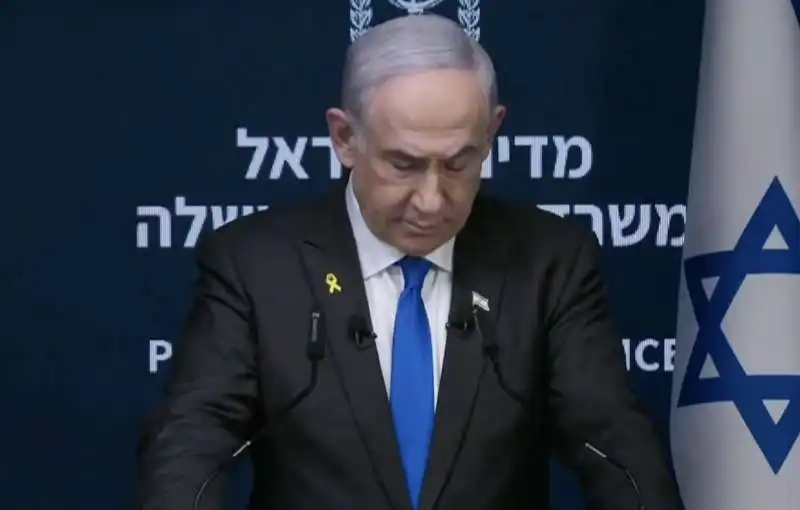 conferenza stampa di benjamin netanyahu   1