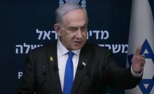 conferenza stampa di benjamin netanyahu 2