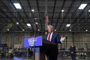 DONALD TRUMP - COMIZIO A MINT HILL, NORTH CAROLINA - FOTO LAPRESSE