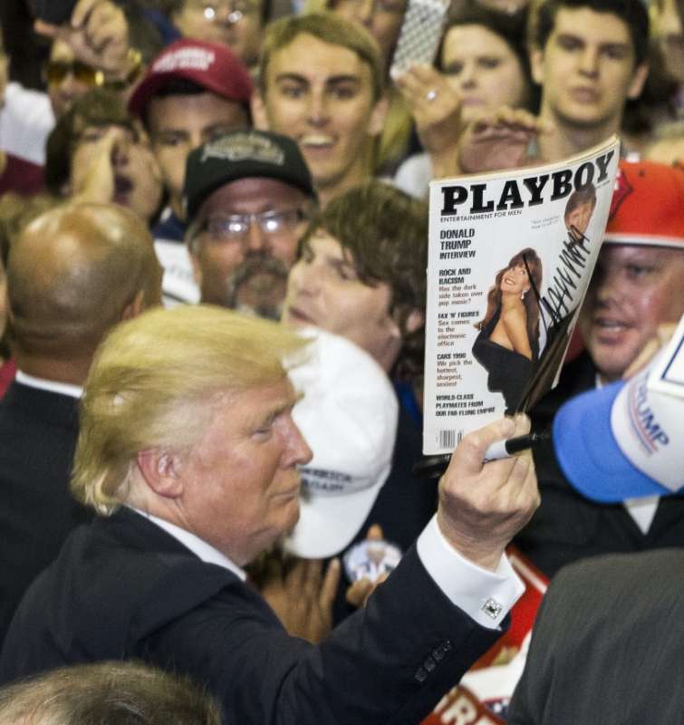 donald trump playboy