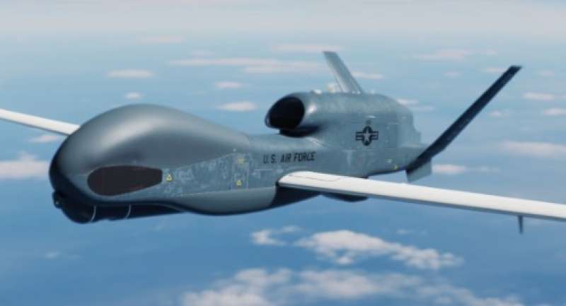 drone americano RQ4B Global Hawk