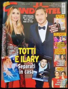 francesco totti e ilary blasi grand hotel 2022