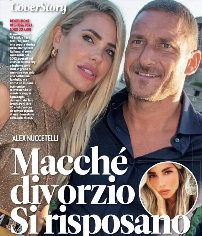 francesco totti e ilary blasi   novella 2000