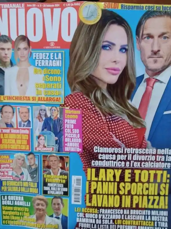 francesco totti e ilary blasi   nuovo 2024