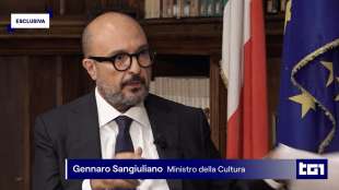 gennaro sangiuliano intervistato dal tg1 10