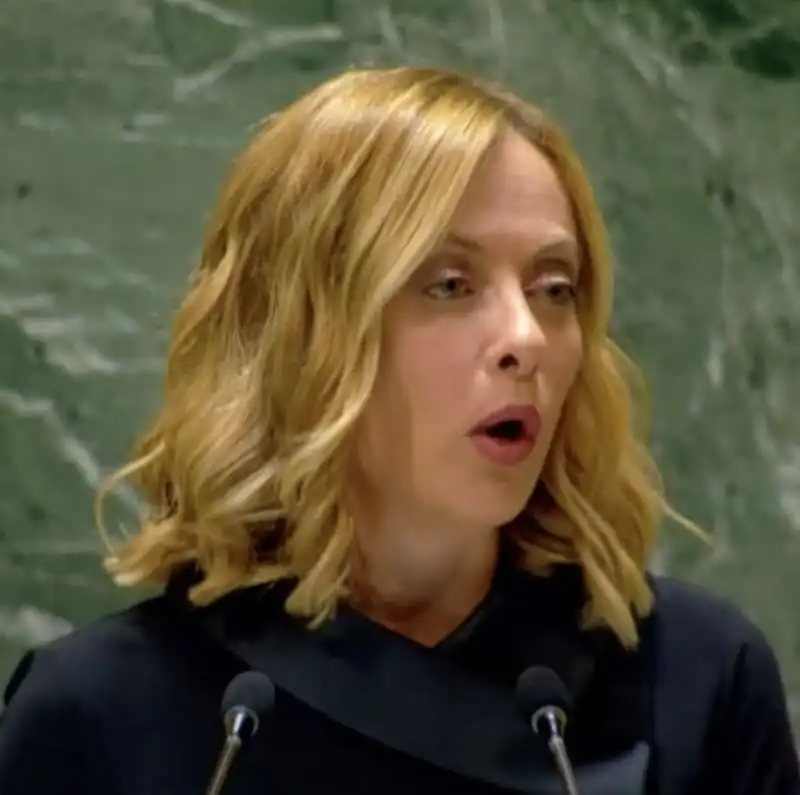 giorgia meloni all onu   4