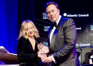 GIORGIA MELONI - ELON MUSK - ATLANTIC COUNCIL - NEW YORK