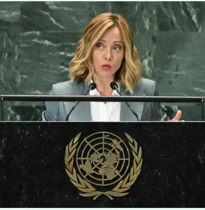 giorgia meloni VERTICE DEL FUTURO NELL'AMBITO DELL'ASSEMBLEA GENERALE DELL'ONU A NEW YORK 