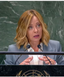 giorgia meloni VERTICE DEL FUTURO NELL'AMBITO DELL'ASSEMBLEA GENERALE DELL'ONU A NEW YORK