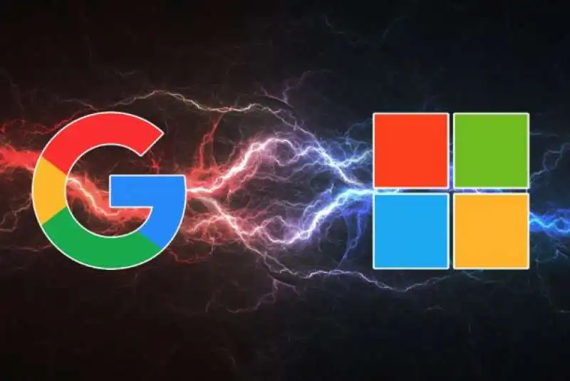 GOOGLE CONTRO MICROSOFT